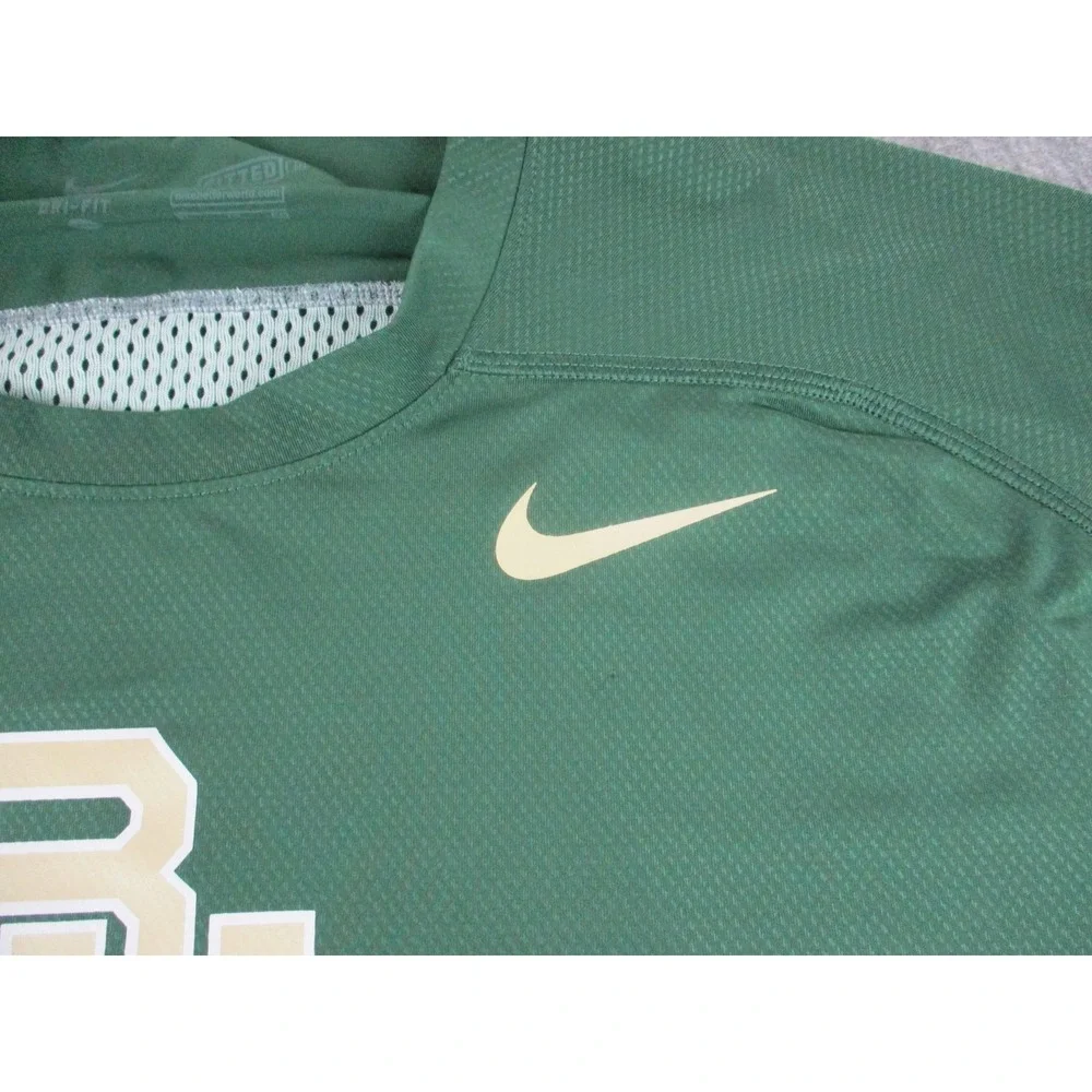Baylor Bears Shirt Mens Extra Large Green Gray Nike NCAA Football Hypercool